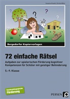 Susann Krauth, Susanne Krauth, Christa Miller - 72 einfache Rätsel