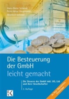 Reinhard Schinkel, Hauptmann, Hauptmann, Peter-Helge Hauptmann, Schwind, Hans-Diete Schwind... - Die Besteuerung der GmbH - leicht gemacht.