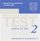 Cambridge Preliminary English Test, New Edition - 2: 2 Audio-CDs (Audio book)