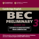 Cambridge BEC, Preliminary 3: 1 Audio-CD (Livre audio)