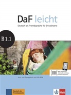 Sabin Jentges, Sabine Jentges, Elk Körner, Elke Körner, Angeli Lundquist-Mog - DaF leicht - B1.1: DaF leicht B1.1: Kurs- und Übungsbuch mit DVD-Rom