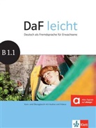 Sabin Jentges, Sabine Jentges, Elk Körner, Elke Körner, Angeli Lundquist-Mog - DaF leicht - B1.1: DaF leicht B1.1: Kurs- und Übungsbuch mit DVD-Rom