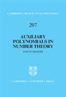 David Masser, David (Universitat Basel Masser, Masser David - Auxiliary Polynomials in Number Theory