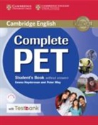 Emma Heyderman, Emma May Heyderman, Peter May - Complete PET Student Book with CD-ROM and Testbank