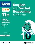 Bond, Bond 11, Bond 11+, Michellejoy Hughes, Michellejoy Bond Hughes, Michellejoy Bond 11+ Hughes - Bond 11+: English & Verbal Reasoning: Cem 10 Minute Tests