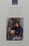 Ben Hutchinson, Ben (Professor of European Literature Hutchinson - Lateness and Modern European Literature