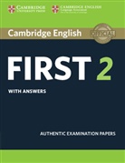Cambridge English Language Assessment, CAMBRIDGE ESOL - First 2 Student Book with Answers