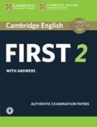 Cambridge English Language Assessment, CAMBRIDGE ESOL - First 2 Student Pack : Student Book with Answers and Downloadable