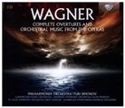 Philharmonia Orchestra, Yuri Simonov, Richard Wagner - Complete Overtures And Orchestral Music From The Operas, 3 Audio-CDs (Audio book)