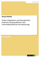 Sascha Pfeiffer - Troika, Fiskalunion und Europäisches Semester. Finanzpolitische und wirtschaftspolitische Koordinierung
