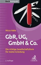 Nicco Hahn, Nicco (Dr.) Hahn - GbR, UG, GmbH & Co.