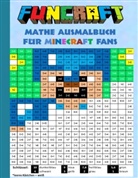 Theo von Taane - Funcraft - Mathe Ausmalbuch für Minecraft Fans