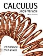 Adams, Colin Adams, Rogawski, Jon Rogawski, Jon/ Adams Rogawski - Calculus