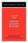 E. B. Ashton, Reinhard Paul Becker, Gottfried Benn, Volkmar Sander, Volkmar Sander - Prose Essays Poems: Gottfried Benn