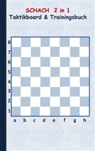 Theo von Taane - Schach 2 in 1 Taktikboard und Trainingsbuch