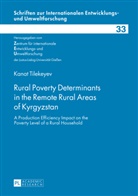 Kanat Tilekeyev - Rural Poverty Determinants in the Remote Rural Areas of Kyrgyzstan
