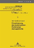 Steffen Kroschwald - Privatisierung des kommunalen Forderungsmanagements