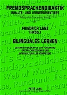 Friedrich Lenz - Bilinguales Lernen