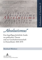 Reinhard Blänkner - "Absolutismus"