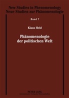Klaus Held, Klaus Held em., Klaus Held Prof. em. Dr. - Phänomenologie der politischen Welt
