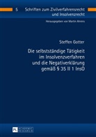 Steffen Gotter, Martin Ahrens - Die selbstständige Tätigkeit im Insolvenzverfahren und die Negativerklärung gemäß 35 II 1 InsO