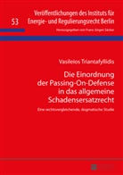 Vasileios Triantafyllidis - Die Einordnung der Passing-On-Defense in das allgemeine Schadensersatzrecht