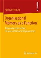 Felix Langenmayr - Organisational Memory as a Function