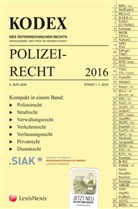Werner Doralt - KODEX Polizeirecht 2016  (f. Österreich)