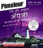 Pimsleur, Pimsleur Language Programs - Pimsleur English for Hindi Speakers Quick & Simple Course - Level 1 Lessons 1-8 CD: Learn to Speak and Understand English for Hindi with Pimsleur Lang (Hörbuch)