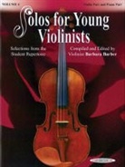 Barbara Barber - Solos for Young Violinists, Vol.4