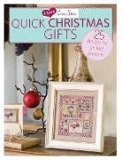 Sue Cook, Claire Crompton, Joan Elliott, Various, Various (Author), Various Contributors - I Love Cross Stitch – Quick Christmas Gifts