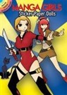 Ted Rechlin - Manga Girls Sticker Paper Dolls
