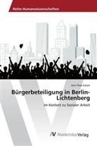 Ann-Thea Eckert - Bürgerbeteiligung in Berlin-Lichtenberg