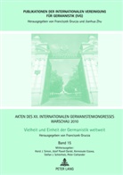 Peter Colliander, Józef Darski, Kennosuke Ezawa, Franciszek Grucza, Stefan J. Schierholz, Horst J. Simon - Akten des XII. Internationalen Germanistenkongresses Warschau 2010- Vielheit und Einheit der Germanistik weltweit