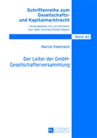 Marcel Kleemann - Der Leiter der GmbH-Gesellschafterversammlung
