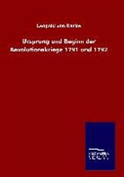 Leopold Von Ranke, Leopold von Ranke - Ursprung und Beginn der Revolutionskriege 1791 und 1792