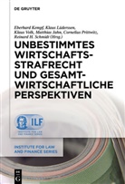 Matthias Jahn, Eberhard Kempf, Klau Lüderssen, Klaus Lüderssen, Cornelius Prittwitz, Reinhard H. Schmidt... - Unbestimmtes Wirtschaftsstrafrecht und gesamtwirtschaftliche Perspektiven