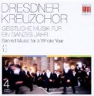 Geistliche Musik für ein ganzes Jahr. Sacred Music for a Whole Year - Dresdner Kreuzchor, 4 Audio-CDs (Audiolibro)