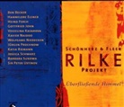 Rainer Maria Rilke, Ben Becker, Hannelore Elsner, Heino Ferch - Rilke Projekt, Überfließende Himmel, 1 Audio-CD (Hörbuch)