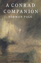 Norman Page, Professor Norman Page - Conrad Companion