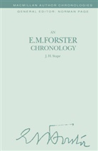 J Stape, J. Stape - E. M. Forster Chronology