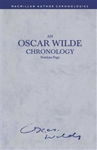 Professor Norman Page, Norma Page, Norman Page - Oscar Wilde Chronology