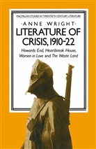 Alexander Kauertz, Anne Wright, Anne Kauertz Wright - Literature of Crisis, 1910-22