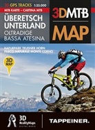 Athesi Tappeiner Verlag - Mountainbike-Karte Best of Vinschgau, 3 Bl.. Cartina Mountainbike Best of / Il meglio della Val Venosta