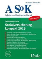 Martin Freudhofmeier, Wolfgan Höfle, Wolfgang Höfle - ASoK-Spezial Sozialversicherung kompakt 2016 (f. Österreich)