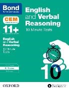 Bond, Bond 11, Bond 11+, Michellejoy Hughes, Michellejoy Bond Hughes, Michellejoy Bond 11+ Hughes - Bond 11+: English & Verbal Reasoning: Cem 10 Minute Tests