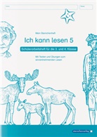 Katrin Langhans, sternchenverlag GmbH, sternchenverla GmbH, sternchenverlag GmbH - Ich kann lesen 5, Schülerarbeitsheft für die 3. und 4. Klasse