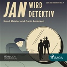 Carlo Andersen, Knud Meister, Andrè Eckner - Jan wird Detektiv, Audio-CD, (Hörbuch)