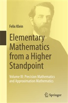 Felix Klein - Elementary Mathematics from a Higher Standpoint. Vol.3