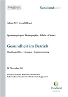 Gabriel Dostal, Gabriele Dostal, Manuela Fuckerer, Stephan Gronwald, Hors Kunhardt, Horst Kunhardt... - Gesundheit im Betrieb